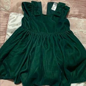 6 month Carter’s Velour Dress